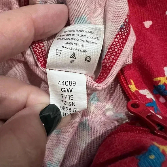 Hanna Andersson & Burt's Bees Baby 3pc Toddler Pajama Set 2T Multicolor - Picture 11 of 16